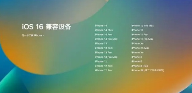 翼城苹果手机维修分享iOS16.1.1支持哪些设备 